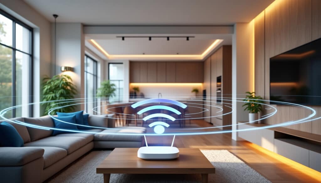 découvrez comment un routeur mesh peut éliminer efficacement les zones blanches wifi dans votre maison pour une connexion internet optimale partout.