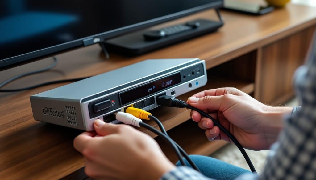 découvrez comment connecter facilement un vieux lecteur dvd à votre télévision grâce à notre guide étape par étape pour profiter à nouveau de vos films préférés.