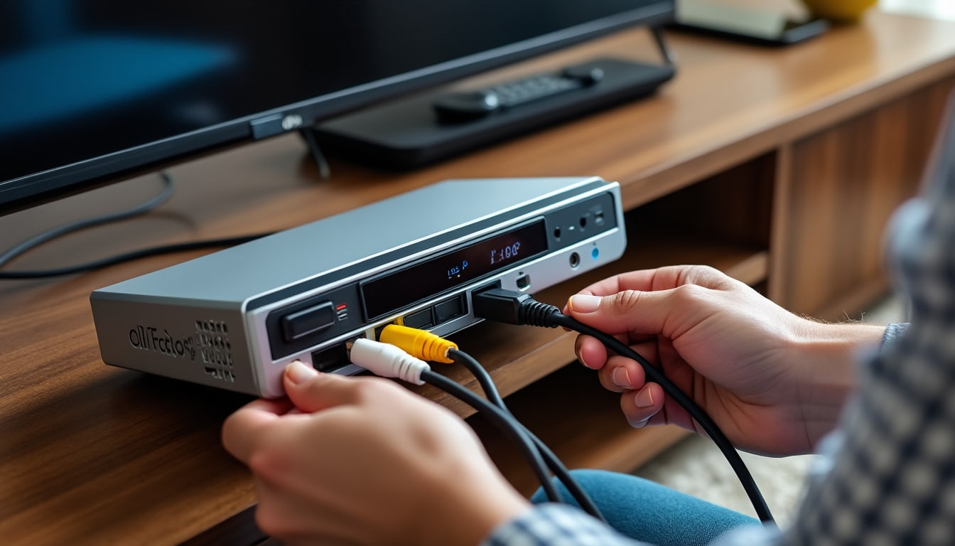 découvrez comment connecter facilement un vieux lecteur dvd à votre télévision grâce à notre guide étape par étape pour profiter à nouveau de vos films préférés.