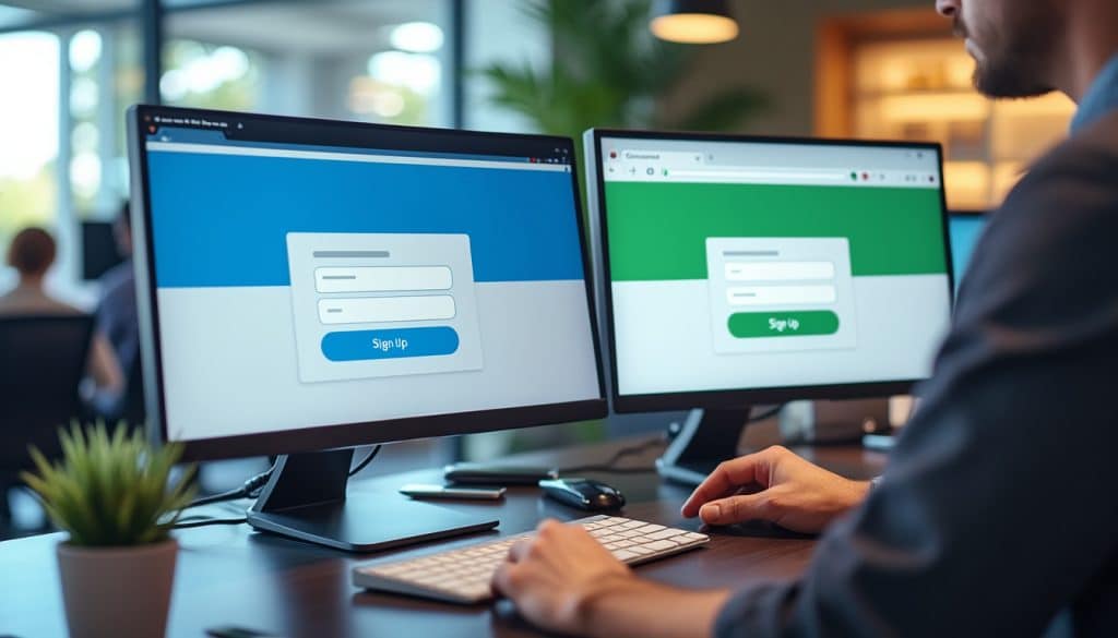 découvrez comment la comparaison des taux de conversion de deux pages valide efficacement l'a/b testing pour optimiser vos performances web.