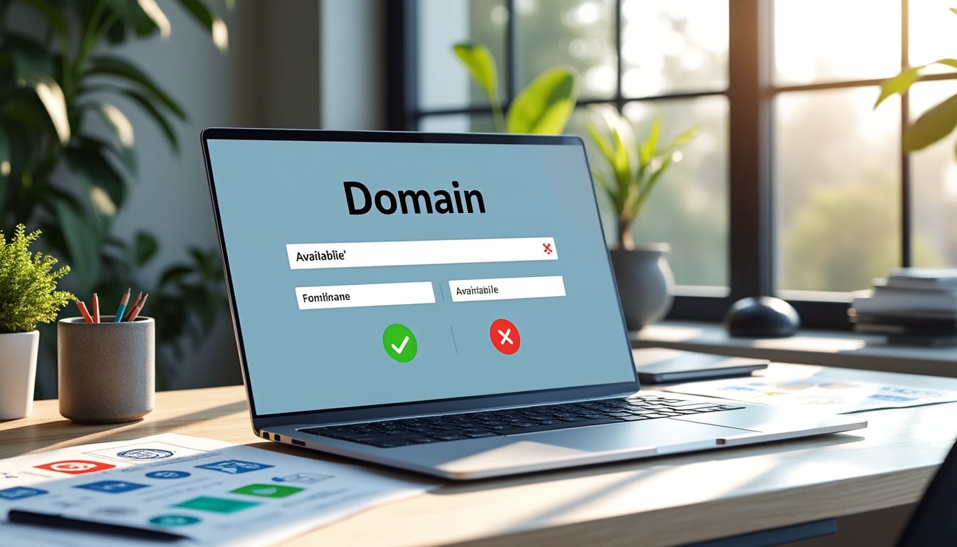 découvrez comment la disponibilité d'un nom de domaine en .com impacte le choix et la stratégie de votre nom de marque.