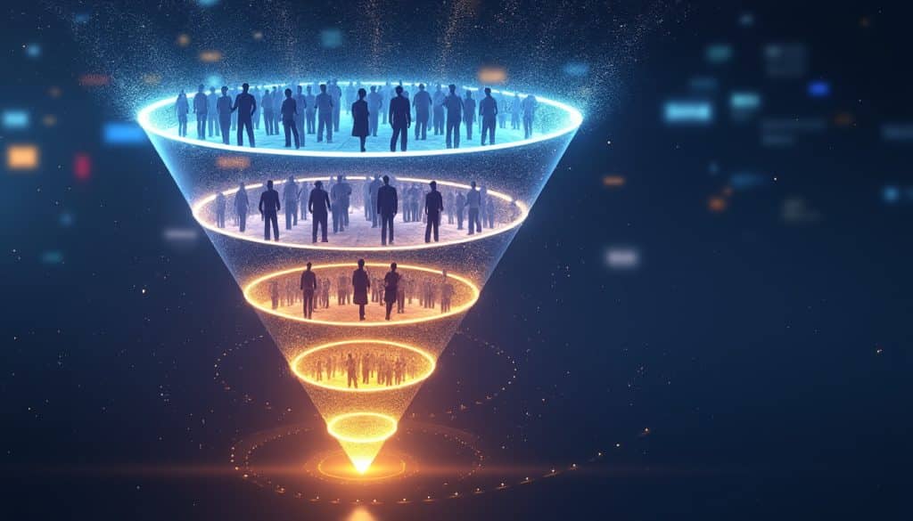 découvrez comment la qualification progressive des prospects froids optimise et structure efficacement votre tunnel de vente pour augmenter vos conversions.