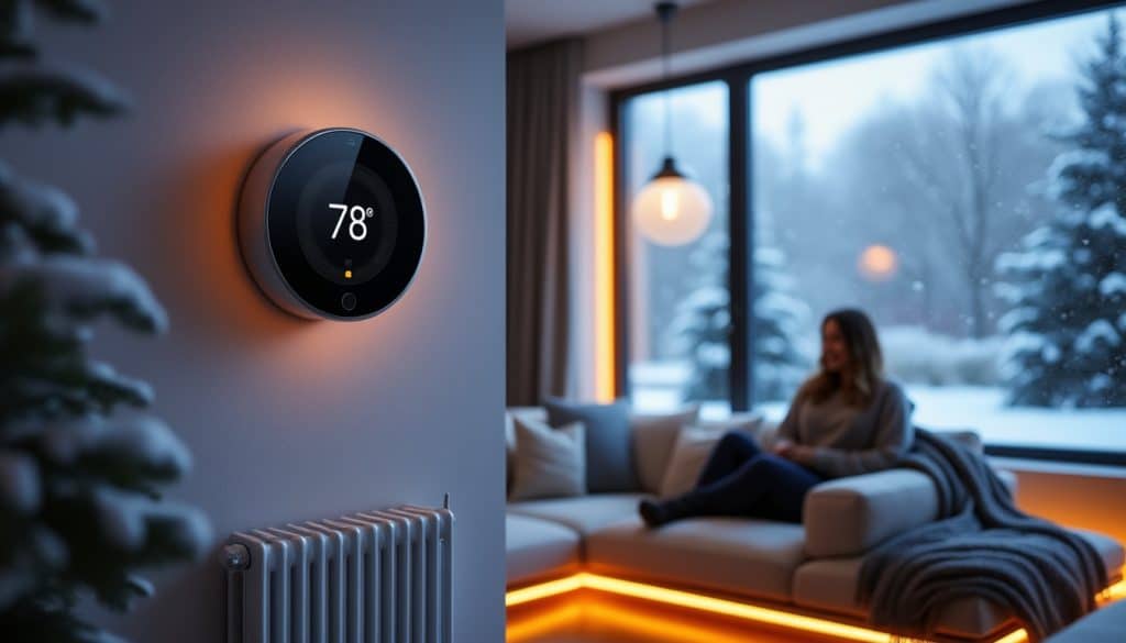 découvrez comment un thermostat intelligent peut réduire significativement vos factures de chauffage en hiver et optimiser votre consommation d'énergie pour des économies durables.