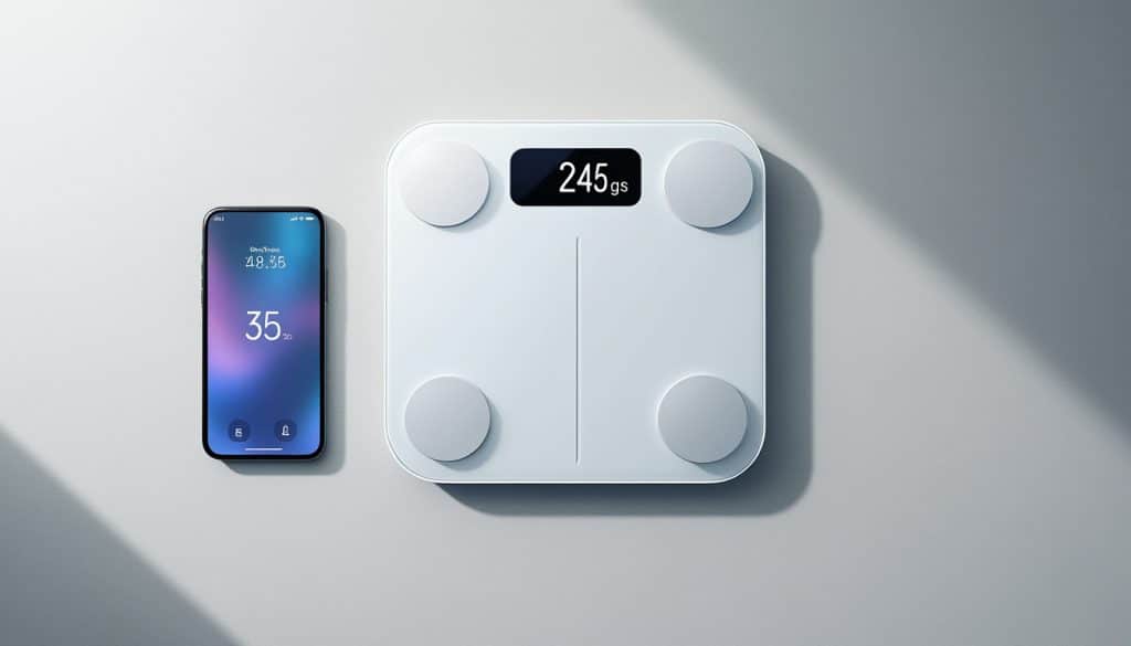 découvrez comment la synchronisation des données de poids avec votre smartphone optimise l'utilisation de la balance connectée pour un suivi précis et personnalisé de votre santé.