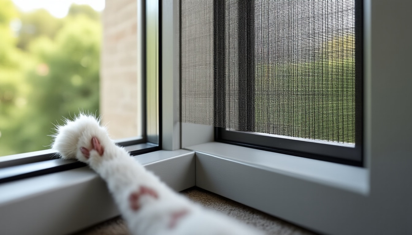découvrez notre toile en fibre de verre résistante aux griffures de chat, parfaite pour renforcer la moustiquaire de votre fenêtre tout en offrant durabilité et protection contre les insectes.