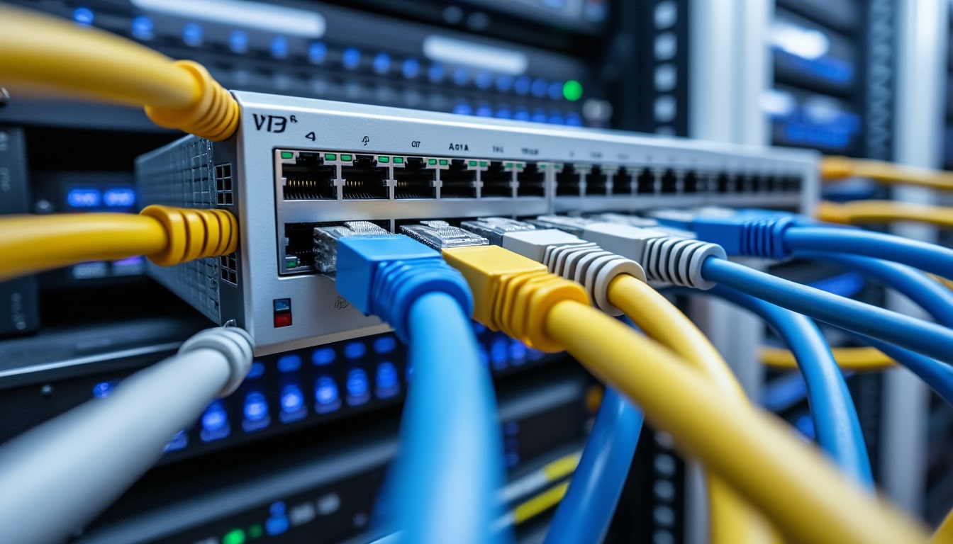 découvrez pourquoi l'augmentation du nombre de ports réseau rj45 disponibles rend l'utilisation d'un switch réseau essentielle pour optimiser votre connexion et gérer efficacement vos périphériques.