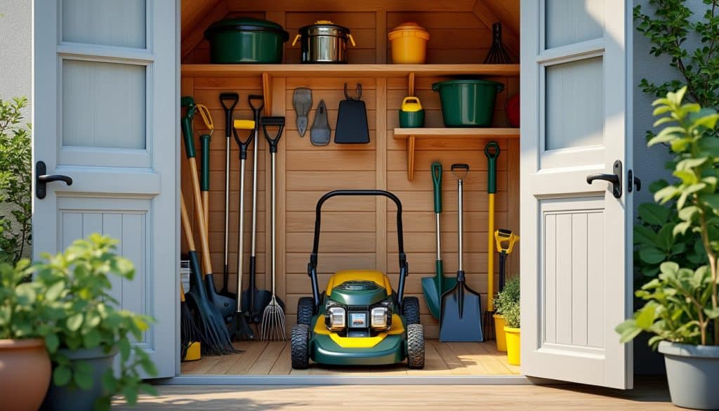 découvrez pourquoi utiliser un abri jardin est essentiel pour stocker au sec votre tondeuse et vos outils, afin de prolonger leur durée de vie et les protéger des intempéries.