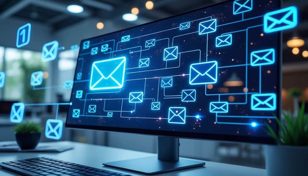 découvrez comment l'envoi de séquences d'emails programmées et conditionnelles optimise le marketing automation pour engager efficacement vos prospects.