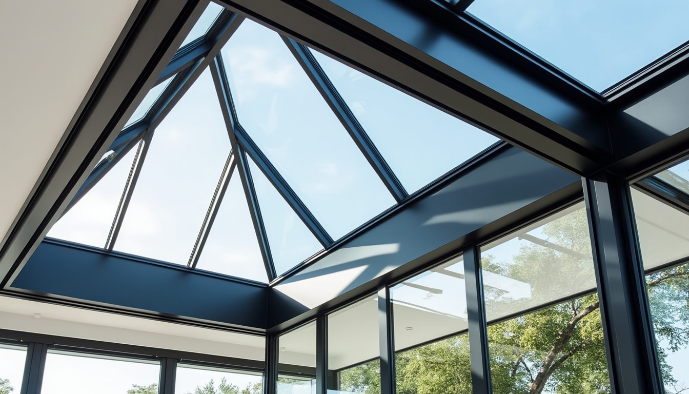 découvrez comment l'intégration d'une structure en aluminium thermolaqué noir apporte modernité et élégance à votre verrière intérieure, alliant design contemporain et durabilité.
