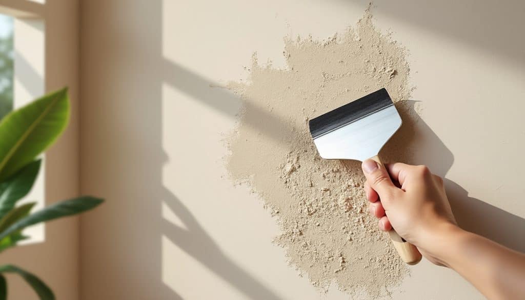 découvrez comment utiliser un grattoir pour créer un effet rustique et texturé sur votre enduit crépi, apportant charme et authenticité à vos murs.
