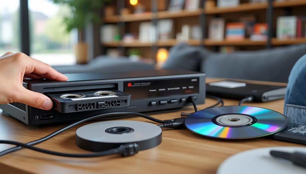 découvrez comment transférer facilement vos cassettes vhs sur dvd avec leclerc. suivez notre guide étape par étape pour conserver vos précieux souvenirs en format numérique.