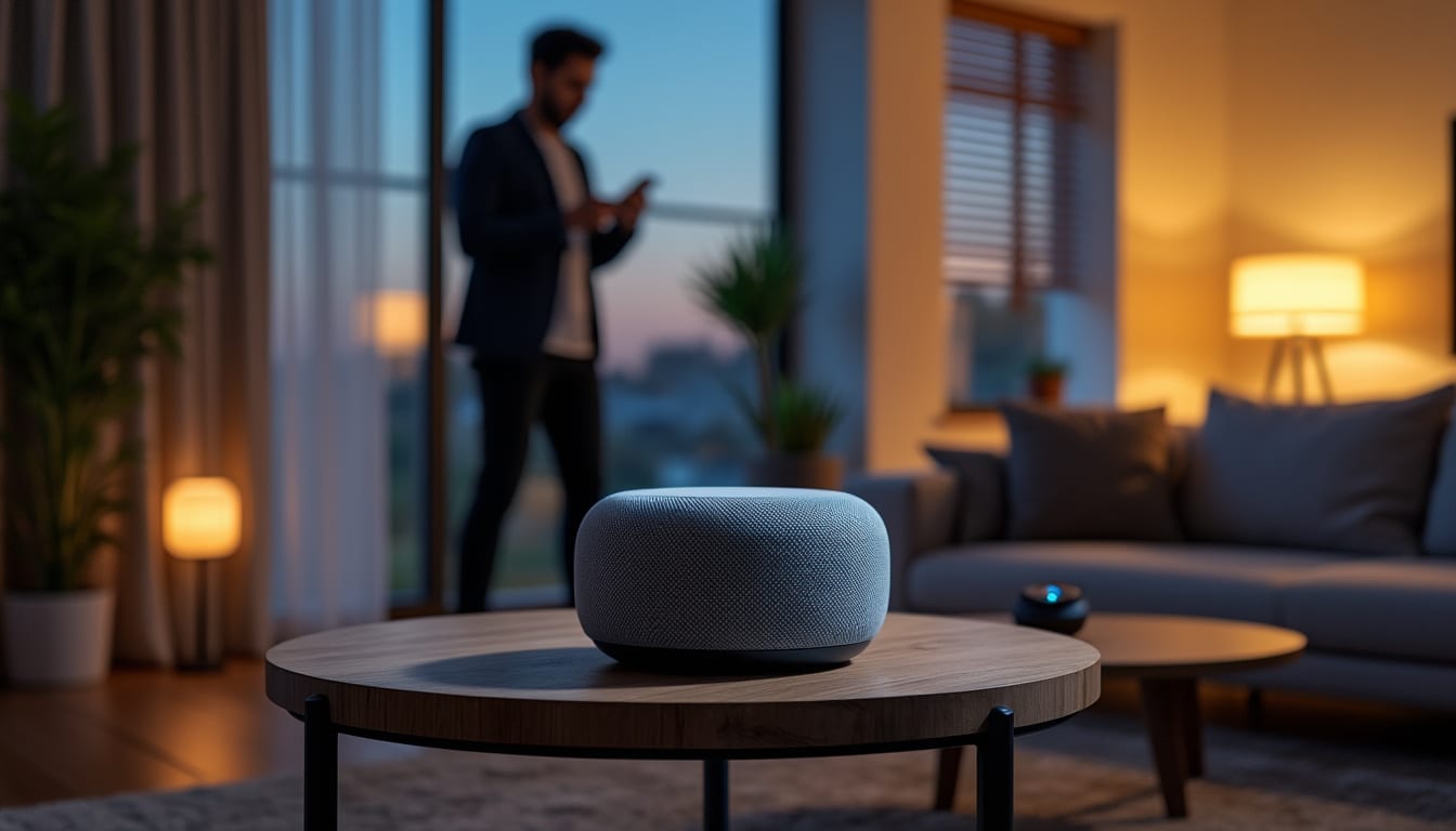 pilotez votre maison à la voix avec google home et son hub domotique : centralisez vos équipements connectés et simplifiez leur contrôle au quotidien.