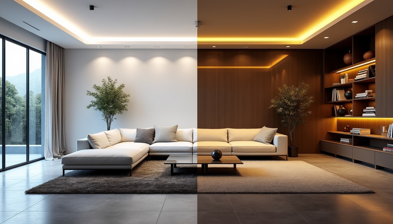 découvrez comment le réglage de l’intensité et de la température de couleur rend l’éclairage led adaptable à chaque ambiance et à chaque besoin.